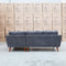 Willow Three Seat RHF Chaise Lounge - Charcoal