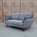 Willow Two Seat Sofa - Steel