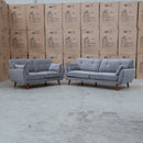 Willow Two Seat Sofa - Steel