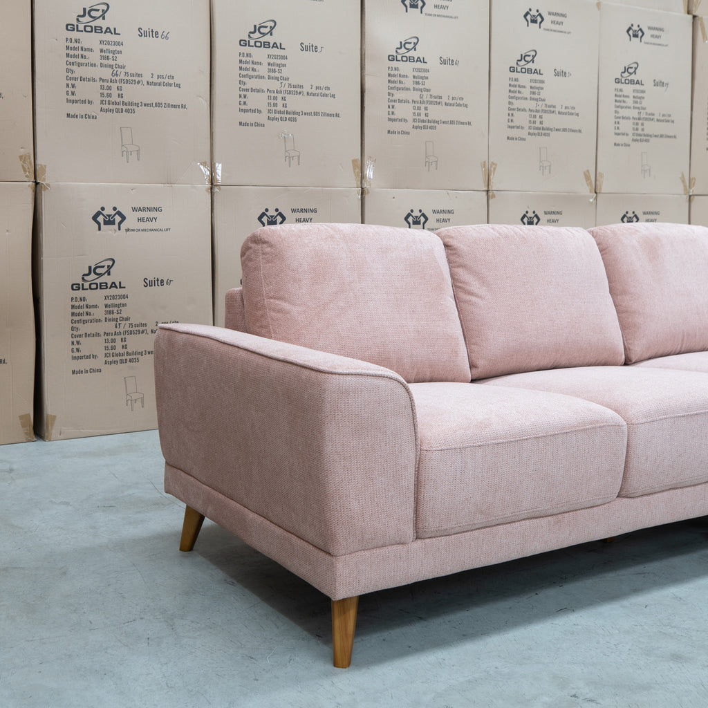 The Bristol RHF Corner Chaise Lounge - Dust available to purchase from Warehouse Furniture Clearance at our next sale event.