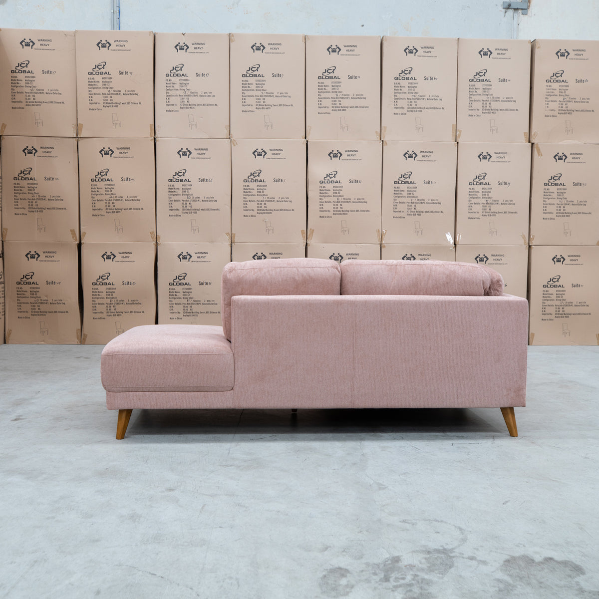 The Bristol RHF Corner Chaise Lounge - Dust available to purchase from Warehouse Furniture Clearance at our next sale event.