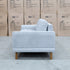 The Khloe Three Seat Fabric Sofa - Whisper