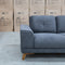 The Khloe Two Seat Fabric Sofa - Shadow available to purchase from Warehouse Furniture Clearance at our next sale event.