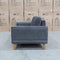 The Khloe Two Seat Fabric Sofa - Shadow available to purchase from Warehouse Furniture Clearance at our next sale event.