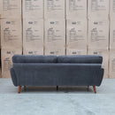 Willow Three Seat Sofa - Charcoal