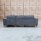 The Khloe Three Seat Chaise Lounge RHF - Shadow available to purchase from Warehouse Furniture Clearance at our next sale event.