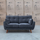 Willow Two Seat Sofa - Charcoal