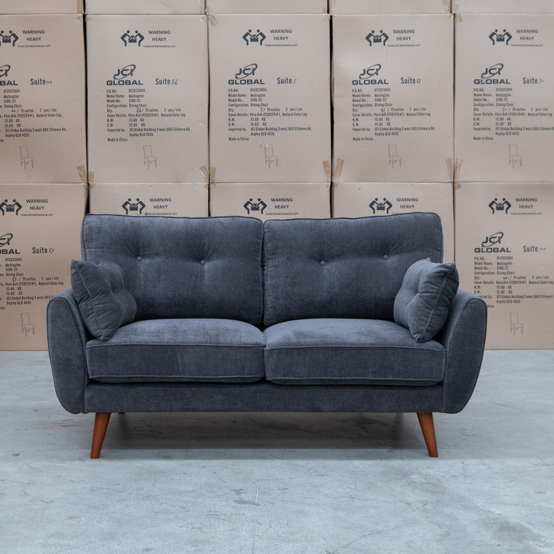 Willow Two Seat Sofa - Charcoal