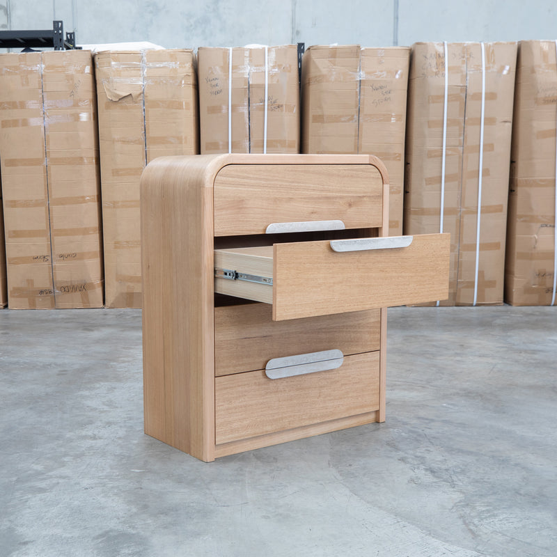 Hastings Tasmanian Oak Four Drawer Tallboy