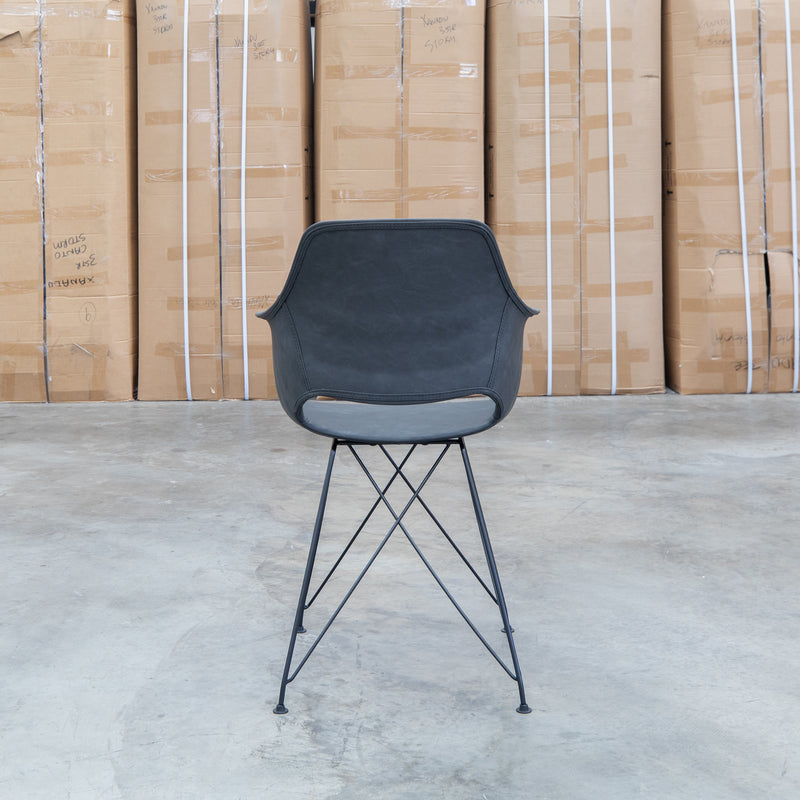 Monza Dining Chair - Charcoal