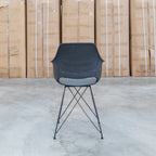 The Monza Dining Chair - Charcoal available to purchase from Warehouse Furniture Clearance at our next sale event.