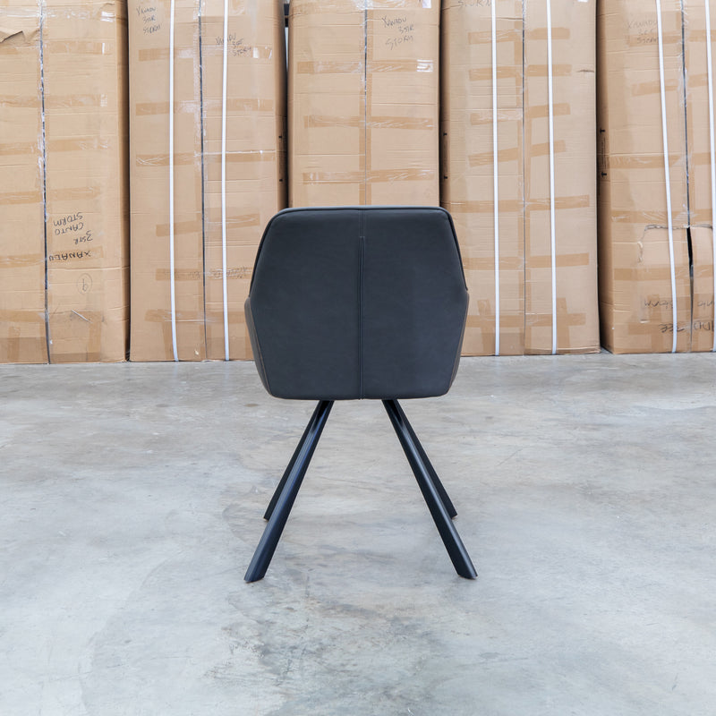 Milan Dining Chair - Charcoal
