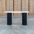 Province Hall Table - Black & White Jazz Top