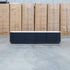 Province 4 Door Entertainment Unit - Black & White Jazz Top