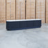 Province 4 Door Entertainment Unit - Black & White Jazz Top