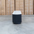 Province 4 Door Entertainment Unit - Black & White Jazz Top