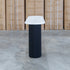Province Hall Table - Black & White Jazz Top