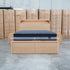 Hastings Tasmanian Oak Queen Gaslift Bed with Storage Drawers