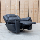 The Venus Triple-Motor Electric Recliner - Coal available to purchase from Warehouse Furniture Clearance at our next sale event.