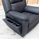 The Venus Triple-Motor Electric Recliner - Coal available to purchase from Warehouse Furniture Clearance at our next sale event.
