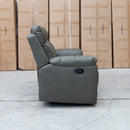 The Bari Three Seat Recliner Lounge - Fern available to purchase from Warehouse Furniture Clearance at our next sale event.