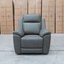 The Bari Single Recliner - Fern available to purchase from Warehouse Furniture Clearance at our next sale event.