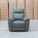 The Bari Single Recliner - Fern available to purchase from Warehouse Furniture Clearance at our next sale event.