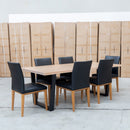 The Timo 210cm Live Edge Dining Table available to purchase from Warehouse Furniture Clearance at our next sale event.