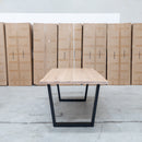 The Timo 210cm Live Edge Dining Table available to purchase from Warehouse Furniture Clearance at our next sale event.