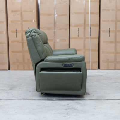 Venus Three Seat Triple-Motor Electric Recliner Lounge - Moss