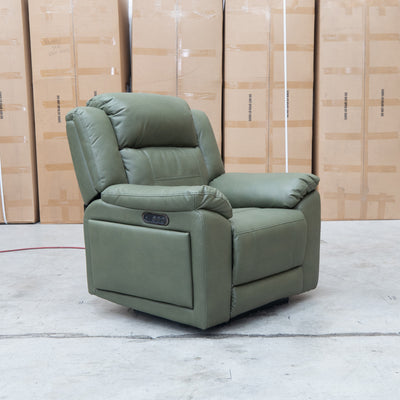 Venus Triple-Motor Electric Recliner - Moss