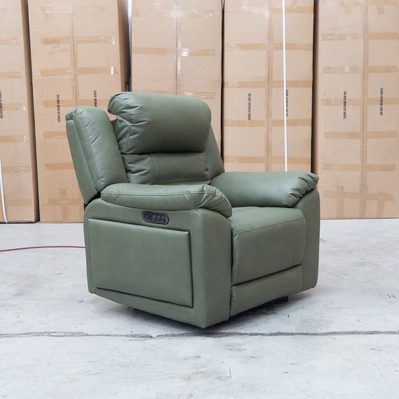 Venus Triple-Motor Electric Recliner - Moss