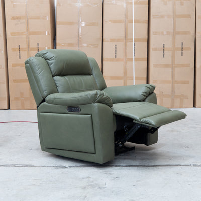 Venus Triple-Motor Electric Recliner - Moss