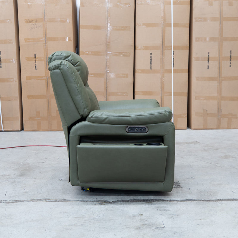 Venus Triple-Motor Electric Recliner - Moss
