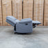 Hayman Two Seat Recliner Lounge - Slate