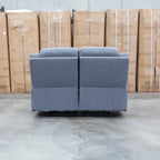 The Hayman Two Seat Recliner Lounge - Slate available to purchase from Warehouse Furniture Clearance at our next sale event.