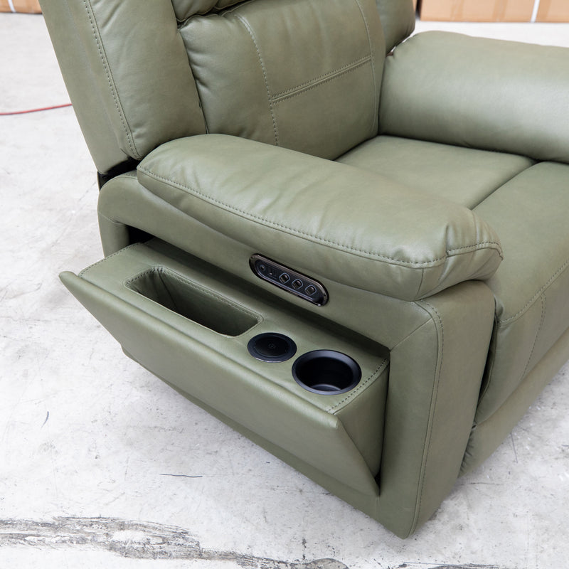 Venus Triple-Motor Electric Recliner - Moss