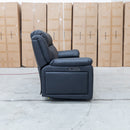 The Venus Three Seat Triple-Motor Electric Recliner Lounge - Coal available to purchase from Warehouse Furniture Clearance at our next sale event.
