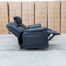 The Venus Three Seat Triple-Motor Electric Recliner Lounge - Coal available to purchase from Warehouse Furniture Clearance at our next sale event.