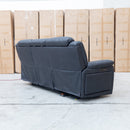 The Venus Three Seat Triple-Motor Electric Recliner Lounge - Coal available to purchase from Warehouse Furniture Clearance at our next sale event.
