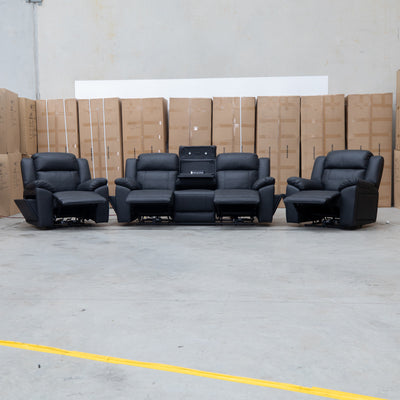 Venus Triple-Motor Electric Recliner - Coal