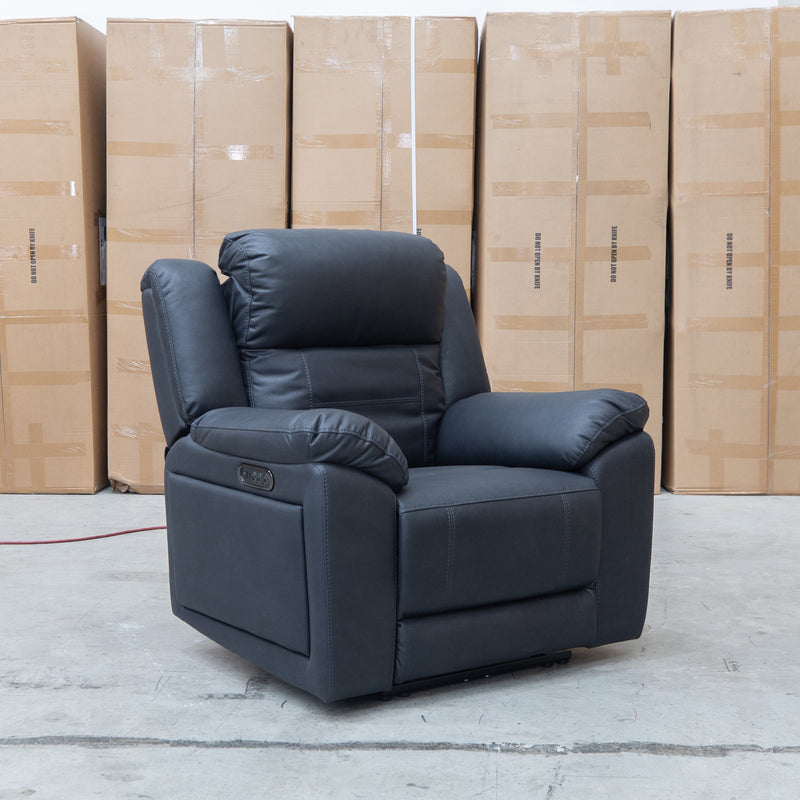 Venus Triple-Motor Electric Recliner - Coal