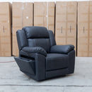 The Venus Triple-Motor Electric Recliner - Coal available to purchase from Warehouse Furniture Clearance at our next sale event.