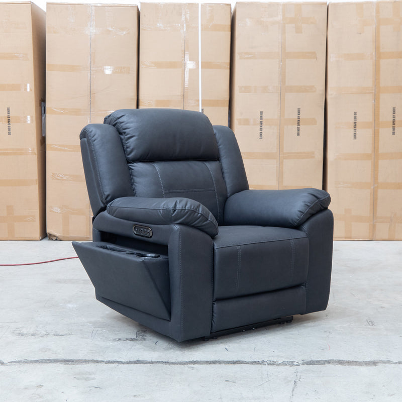 Venus Triple-Motor Electric Recliner - Coal