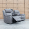 The Venus Three Seat Dual-Motor Electric Recliner Lounge - Ash available to purchase from Warehouse Furniture Clearance at our next sale event.