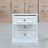 The Hampton 3 Drawer Bedside - X Side