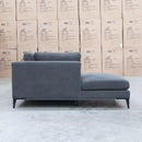 The Alara Three Seat Chaise Lounge LHF - Grey available to purchase from Warehouse Furniture Clearance at our next sale event.