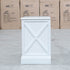 The Hampton 3 Drawer Bedside - X Side
