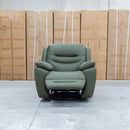 The Airlie Electric Swivel Glider Recliner - Moss available to purchase from Warehouse Furniture Clearance at our next sale event.