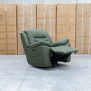 The Airlie Electric Swivel Glider Recliner - Moss available to purchase from Warehouse Furniture Clearance at our next sale event.